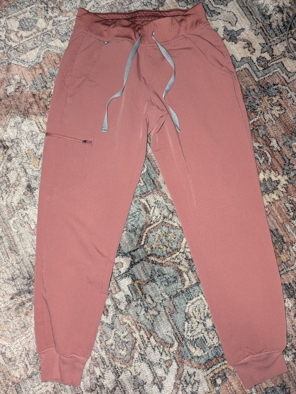 FIGS Technical Collection Dusty Pink Joggers XS p